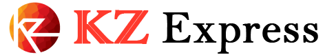 KZ Express logo with vibrant colors