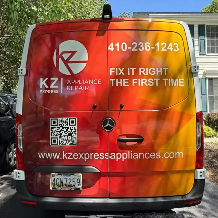 KZ Express Appliance Repair Van