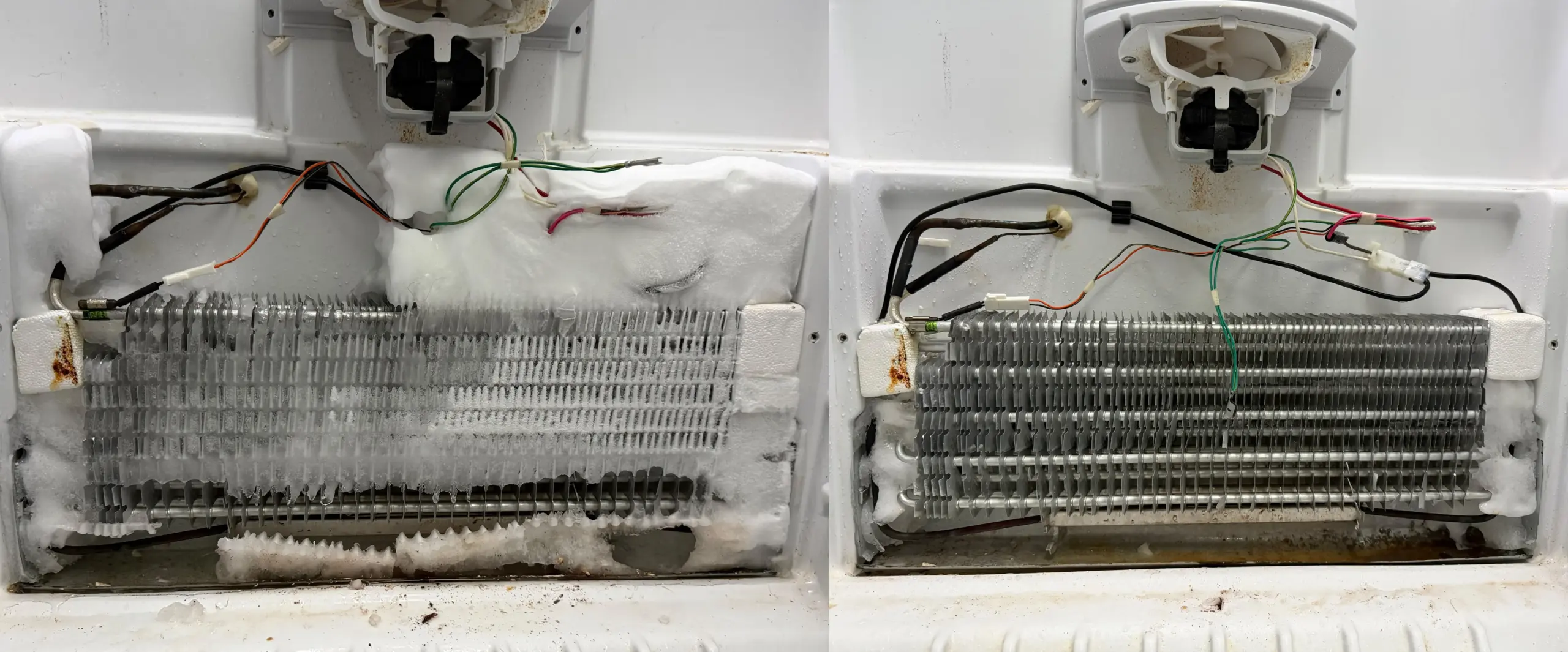 before-after-whirlpool-refrigerator-repair-baltimore
